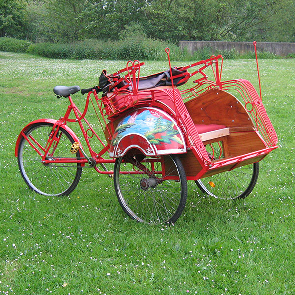 gekke fietsen riksja